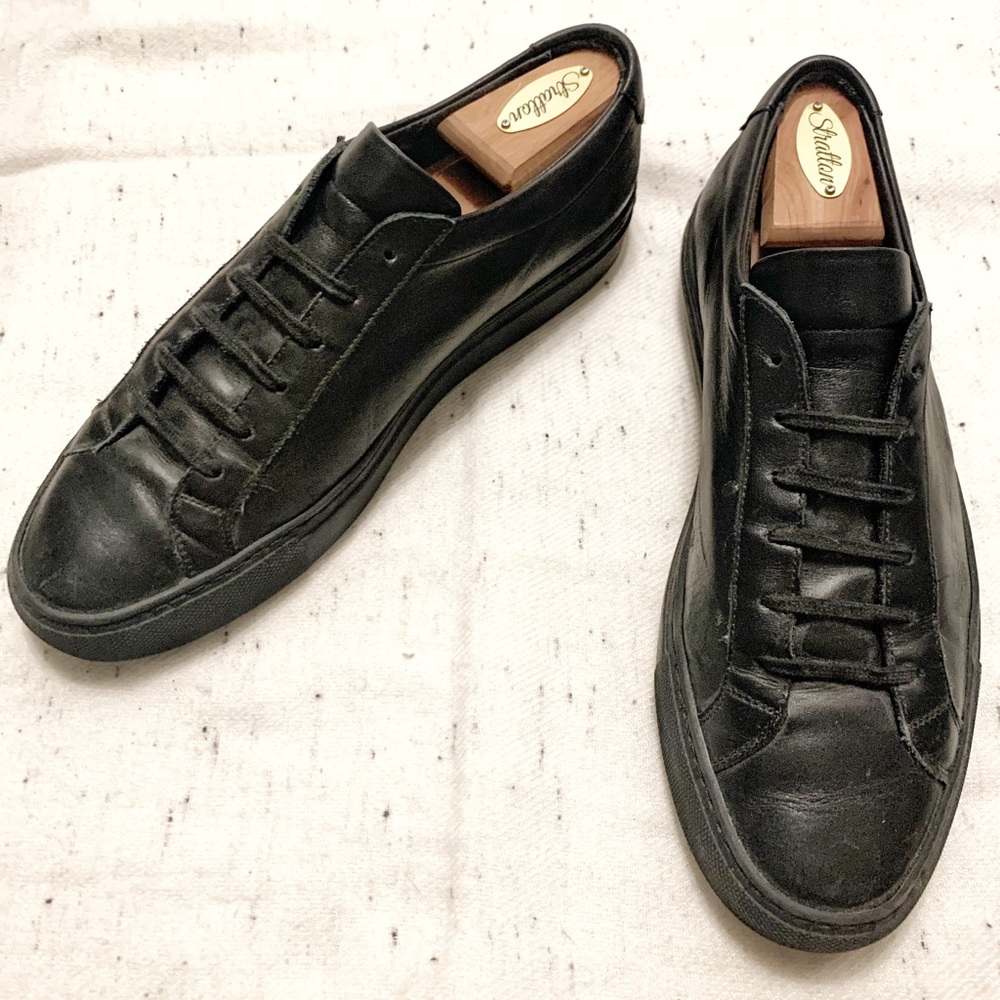 Common Projects Achilles Low Triple Black